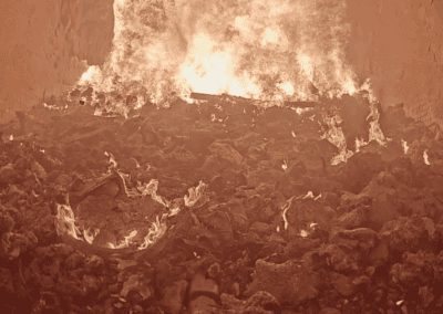 foyer incinérateur UVE